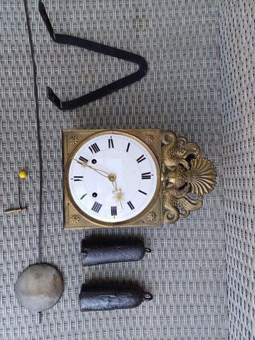 Comtoise klok - Antiek Metaal - 1800-1850, Antiek en Kunst