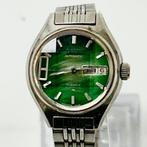 Seiko - Vintage Wristwatch — Green Dial, 17 Jewels, Day-Date