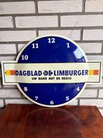 Emaille reclamebord/klok - Emaille reclame klokplaat –
