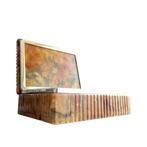 Boîte - Marbre, Laiton