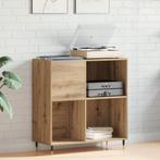 vidaXL Recordkast Oud Hout 84,5x38x89 cm Bewerkt Hout, Huis en Inrichting, Woonaccessoires | Cd- en Dvd-rekken, Verzenden, Nieuw