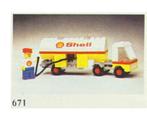 Lego Set - 671 - Classic Town - Shell Tanker 671, Nieuw