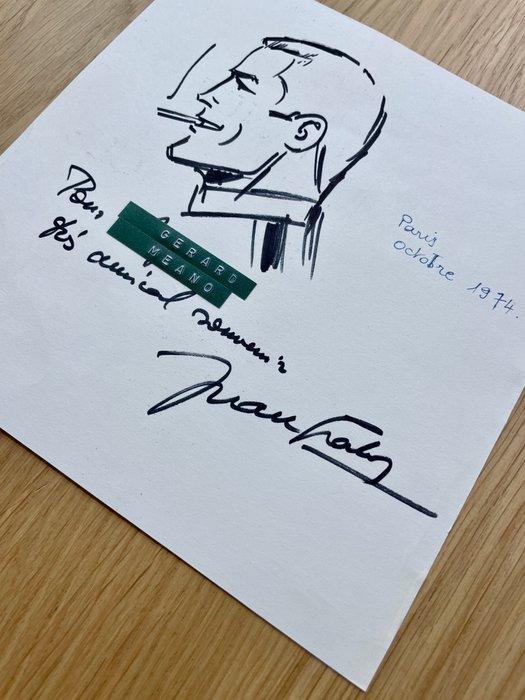 Graton - Michel Vaillant - Dessin dédicacé à Gérard Méano -, Boeken, Stripverhalen