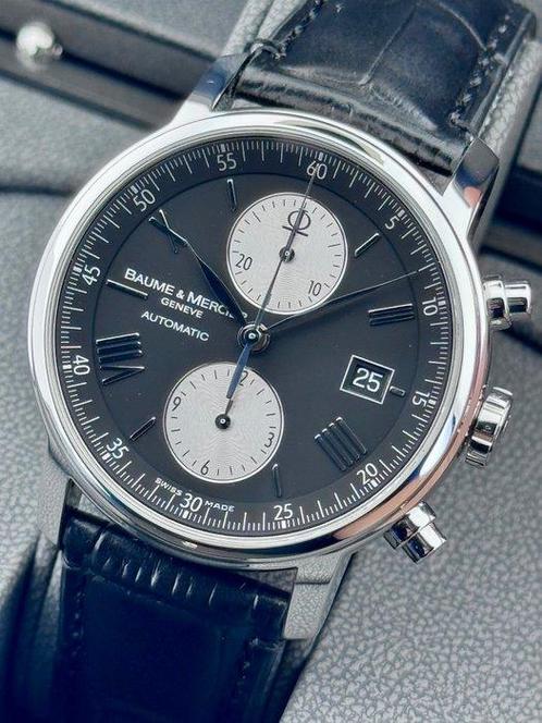 Baume & Mercier - Classima Executive XL Chronograph, Handtassen en Accessoires, Horloges | Heren