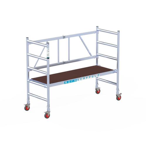 Stelling / kamersteiger Euroscaffold EVO 75x190 3m, Doe-het-zelf en Bouw, Steigers, Rolsteiger of Kamersteiger, Nieuw, 2 tot 5 meter