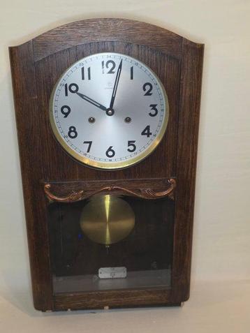 Klok - Junghans -   Hout - 1950-1960, Antiek en Kunst