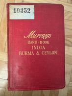 John Murray - India Burma & Ceylon - 1905, Antiek en Kunst