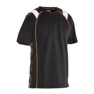 Jobman 5620 t-shirt spun-dye vision xs noir/orange, Bricolage & Construction, Bricolage & Rénovation Autre