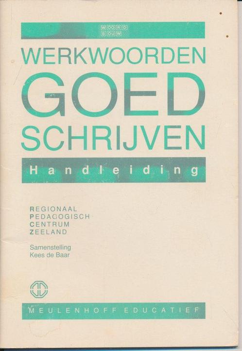 Werkwoorden goed schrijven handleiding, Boeken, Schoolboeken, Verzenden
