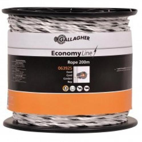 Gallagher economyline cord wit 200m, Dieren en Toebehoren, Stalling en Weidegang