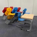 Complete schoolset,  34 stoelen + 34 tafels voor