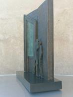 Mario Ceroli (1938) - sculptuur, La Cacciata - 0 cm - Brons, Antiek en Kunst