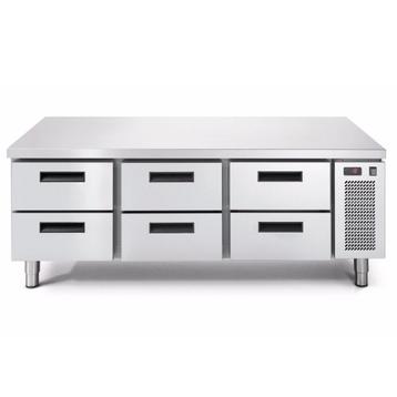 Koelwerkbank | LINEAR | Laag Model | 250L | 6 Laden (1/1, Verzenden