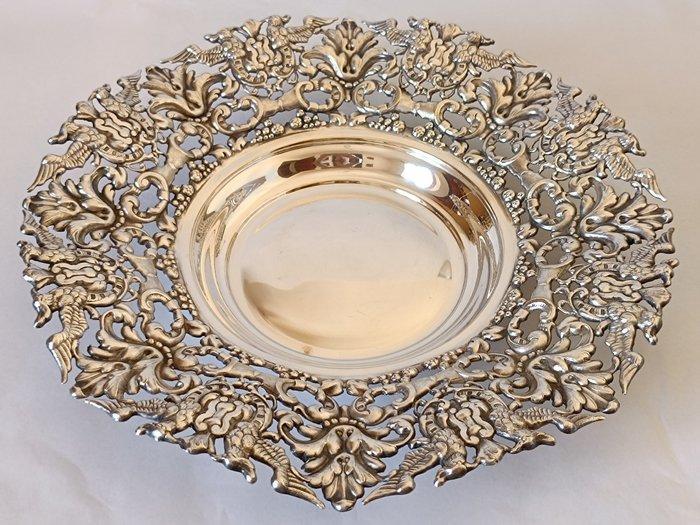 Tafelmiddenstuk - Openwork, Wavy work, High-relief, Repoussé, Antiquités & Art, Antiquités | Ustensiles de cuisine