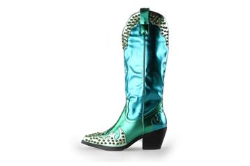 Cowboy laarzen in maat 41 Groen | 5% extra korting, Kleding | Dames, Verzenden, Zo goed als nieuw, Groen