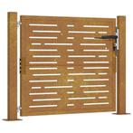 Poort Cortenstaal | Tweede Kansje | OP = OP (tuinpoort), Tuin en Terras, Verzenden, Nieuw, Tuinhek, Overige materialen