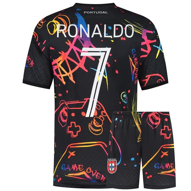 Kingdo Portugal Voetbaltenue Ronaldo - Gaming - Kind en, Sport en Fitness, Voetbal, Bal, Nieuw, Verzenden