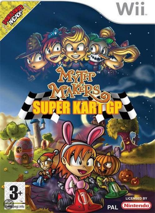 Myth Makers Super Kart GP (Wii tweedehands Game), Games en Spelcomputers, Spelcomputers | Nintendo Wii, Ophalen of Verzenden