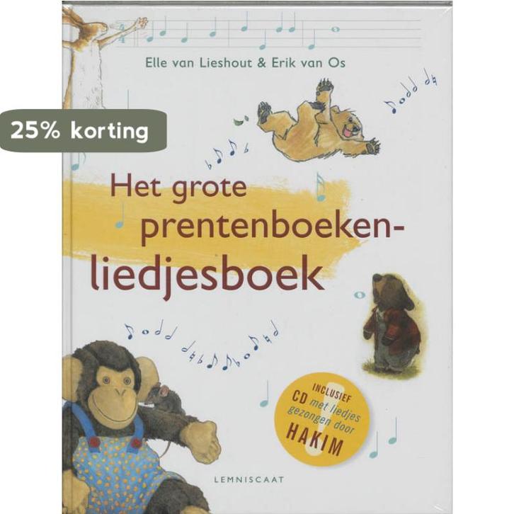 Het grote prentenboekenliedjesboek 9789056377922, Boeken, Kinderboeken | Baby's en Peuters, Gelezen, Verzenden