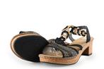 Rieker Sandalen in maat 42 Zwart | 5% extra korting, Verzenden, Zwart, Sandalen of Muiltjes, Zo goed als nieuw