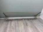 Kapstok - Authentieke Elegante Aluminium Treinkapstok met