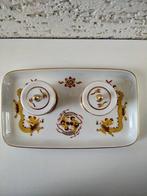 Meissen - Inktpot - Meissen Porcelain Yellow Ming Dragon