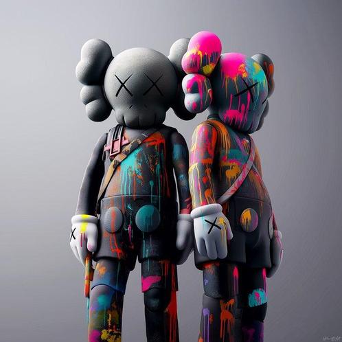 Urban3DArt (1971) - Twins Graf Limited Edition, Antiek en Kunst, Kunst | Schilderijen | Modern