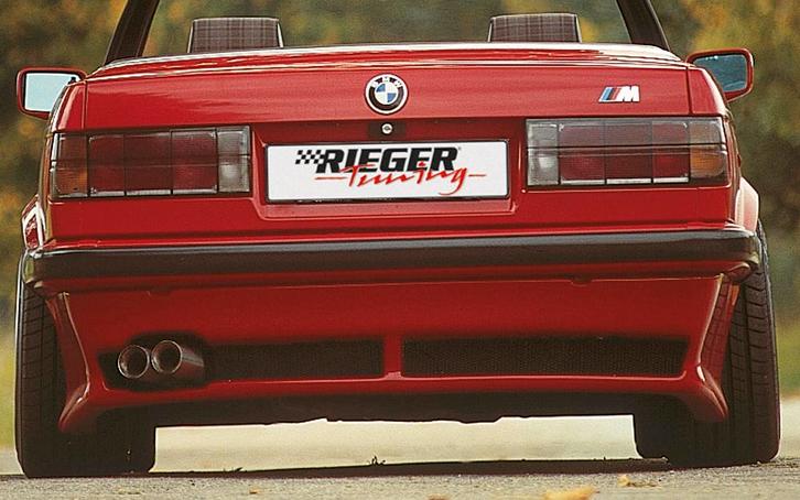 Rieger achteraanzetstuk | 3er E30: - Cabrio - | stuk ongespo, Auto diversen, Tuning en Styling, Verzenden