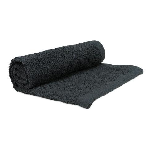 Serviette Invité Noir 30x30cm - Treb SH, Huis en Inrichting, Keuken | Textiel, Overige kleuren, Nieuw, Verzenden