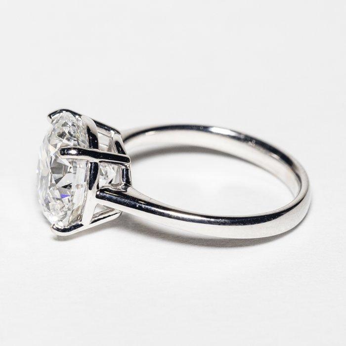 Zonder Minimumprijs - Verlovingsring - 18 karaat Witgoud -, Handtassen en Accessoires, Antieke sieraden
