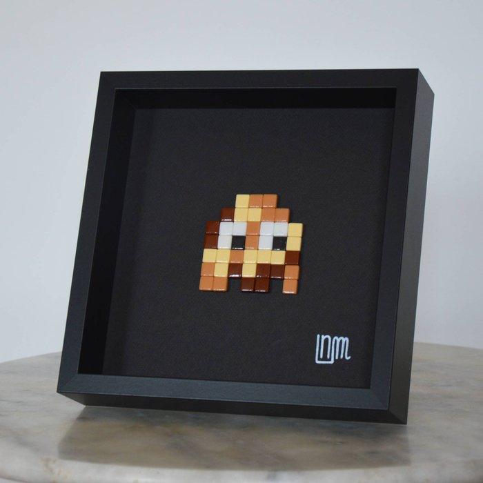 nLm - Pac-Man Camo Desert, Mosaic, Antiek en Kunst, Kunst | Designobjecten