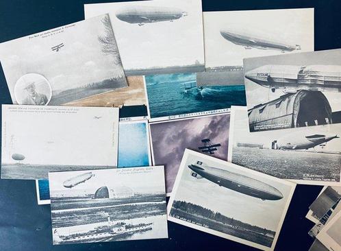 Wereld  - Luchtpostkaarten Zeppelin en Aziatische, Verzamelen, Postkaarten | Buitenland