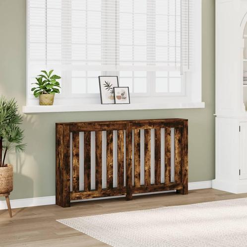 vidaXL Radiatorombouw 149x20x82 cm bewerkt hout gerookt, Doe-het-zelf en Bouw, Verwarming en Radiatoren, Nieuw, Verzenden