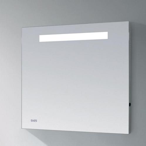 Badkamerspiegel met LED Verlichting Sanitop Clock 135x70 cm, Doe-het-zelf en Bouw, Sanitair, Bad, Nieuw, Ophalen of Verzenden