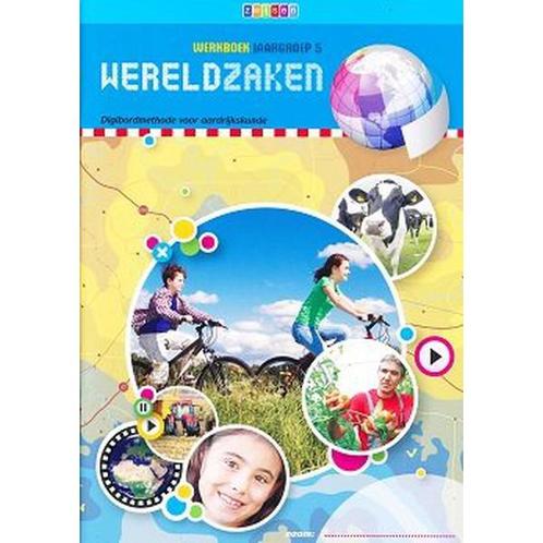 Wereldzaken werkboek groep 5 (per 5 stuks), Livres, Livres scolaires, Envoi
