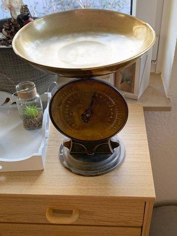 Rare Late 1800s to Early 1900s Salter’s Family Scale with, Antiek en Kunst