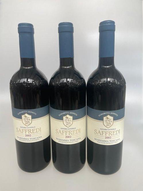 2002 Saffredi Fattoria Le Pupille - Maremma Toscane IGT - 3, Verzamelen, Wijnen