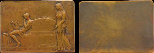 1920 Belgium Bonnetain Armand, Medaille Brons, Postzegels en Munten, Penningen en Medailles, Verzenden