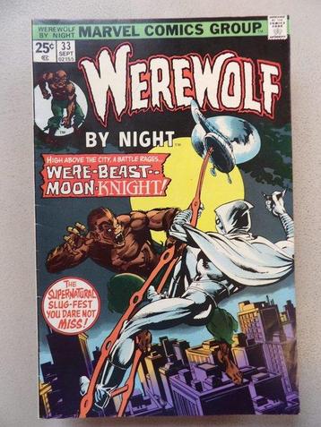 Werewolf By Night #33 - Wolf-Beast vs. Moon Knight - 2nd