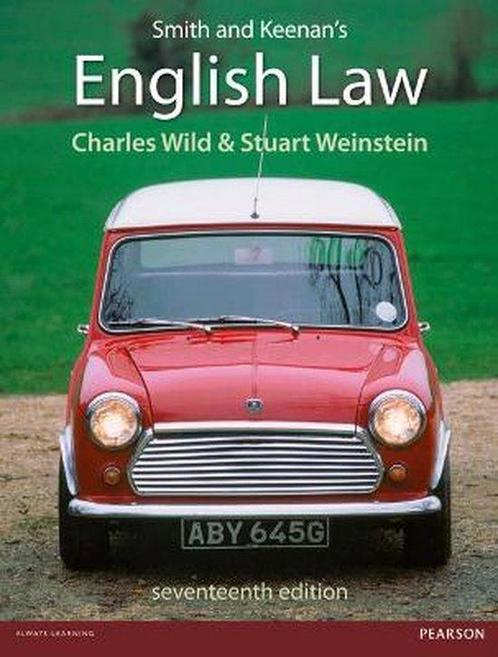 Smith and Keenans English Law 9781408295274, Boeken, Overige Boeken, Gelezen, Verzenden