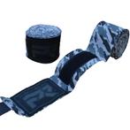 PunchR™ Punch Round TreX Boksbandages Hand Wraps Camo Zwart, Verzenden, Nieuw, Vechtsportbescherming