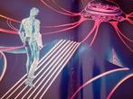 TRON - original poster x2 italy cinema movie sci-fi moto pc, Verzamelen, Nieuw