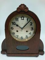 Pendule de cheminée - Junghans - Bois, Laiton - 1910-1920, Antiek en Kunst