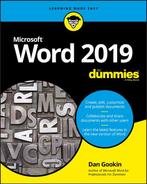 Word 2019 For Dummies 9781119514060 Dan Gookin, Verzenden, Dan Gookin