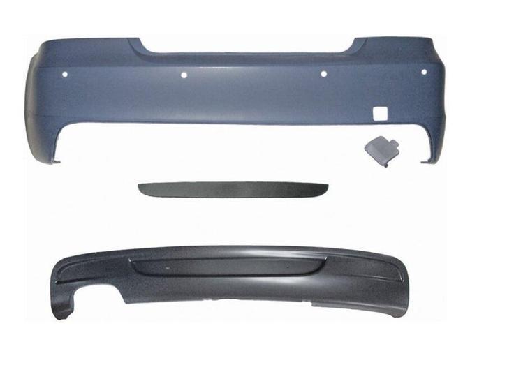 M Pakket Achterbumper BMW 1 Serie E82 E88 + PDC B2102, Auto-onderdelen, Carrosserie, Nieuw, BMW, Achter, Bumper
