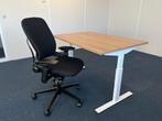 Refurbished Steelcase Leap V2 Bureaustoel, Als Nieuw, Verzenden, Zwart, Zo goed als nieuw, Bureaustoel