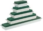 Tabledeco tafeldeco 10 cm wit /stuk oase voor verse bloemen, Nieuw