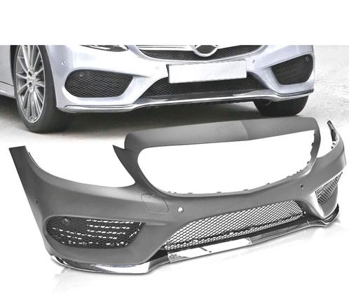 PARE CHOCS FRONTAL LOOK AMG POUR MERCEDES W205 14-18 PDC, Autos : Pièces & Accessoires, Carrosserie & Tôlerie, Envoi