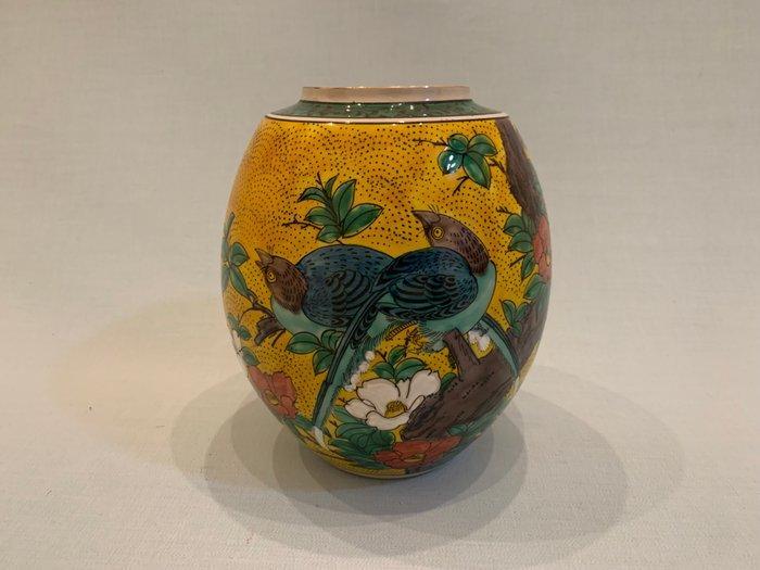 Vaas - Keramiek - Japan - Kutani. Derde generatie. (Zonder, Antiek en Kunst, Antiek | Overige Antiek