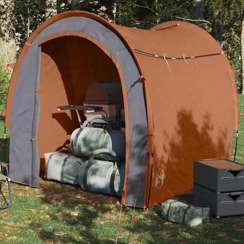 vidaXL Opbergtent waterdicht oranje, Caravans en Kamperen, Tenten, Nieuw, Verzenden